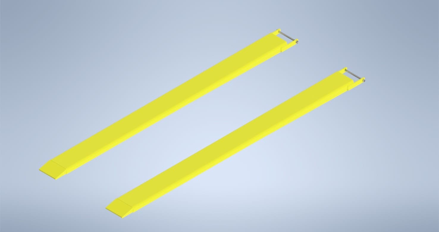 Forklift Fork Extensions (Pair)