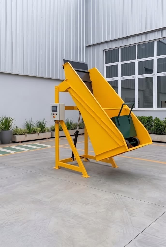 MJI-TC 500 Hydraulic Chip Dumper